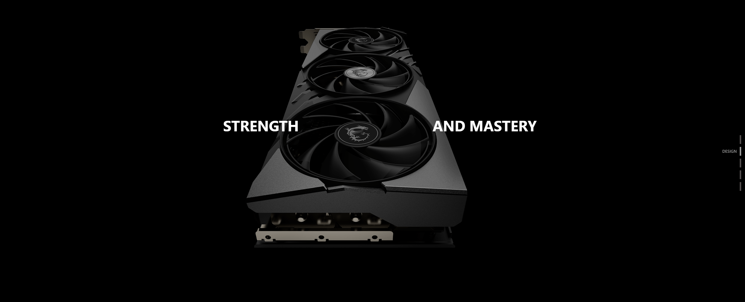 A large marketing image providing additional information about the product MSI GeForce RTX 4060 Ti Gaming X Slim 8GB GDDR6 - Black - Additional alt info not provided